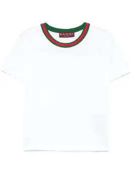 Gucci: Футболка  Web в полоску
