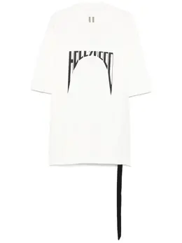 Rick Owens DRKSHDW: Светлая футболка  Jumbo