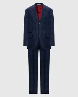 Brunello Cucinelli: Сині костюми 