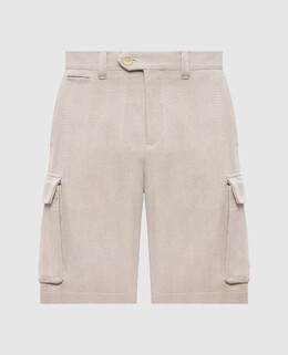 Brunello Cucinelli: Бежевые шорты 