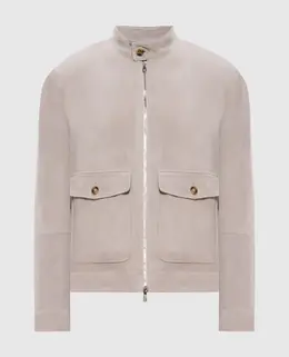 Brunello Cucinelli: Бежевая куртка 