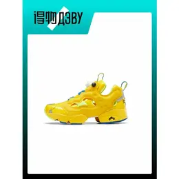 Reebok: Голубые кеды  InstaPump Fury
