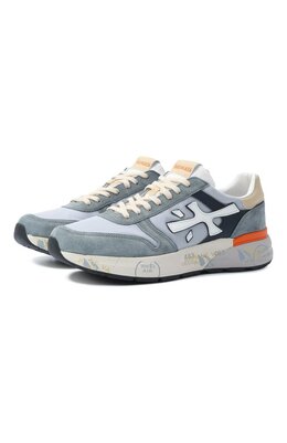 Premiata: Голубые кроссовки  Mick