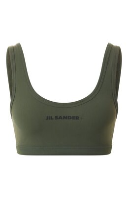 Jil Sander: Топ на широких бретельках 