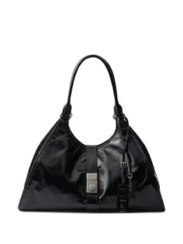 Prada: Чёрная сумка-шоппер 