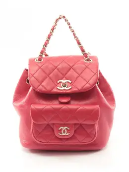 CHANEL Pre-Owned: Розовая сумка 