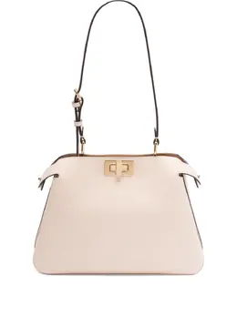 FENDI: Розовая сумка  Peekaboo