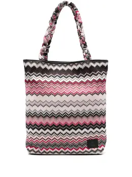 Missoni: Чёрная сумка-шоппер 