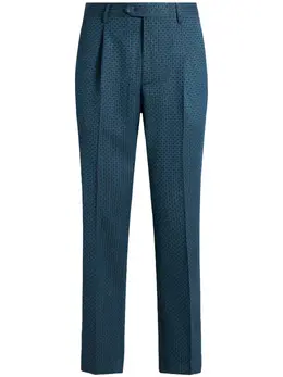 ETRO: Брюки с вышивкой 