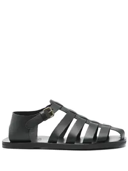 Ancient Greek Sandals: Чёрные сандалии 