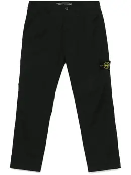 Stone Island: Чёрные брюки  Compass