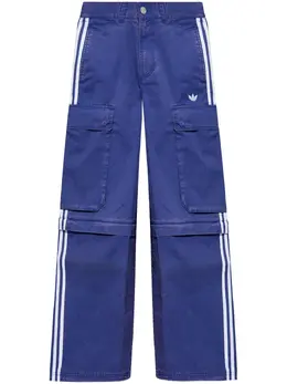 adidas: Голубые джинсы 