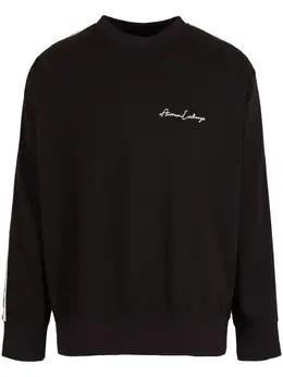 Armani Exchange: Чёрный свитер 