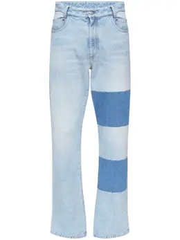 MM6 Maison Margiela: Джинсы в полоску 