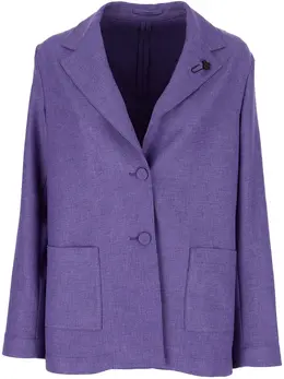 Lardini: Фиолетовый жакет 