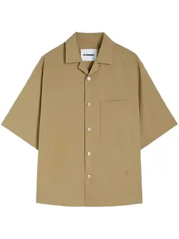Jil Sander: Рубашка с коротким рукавом 