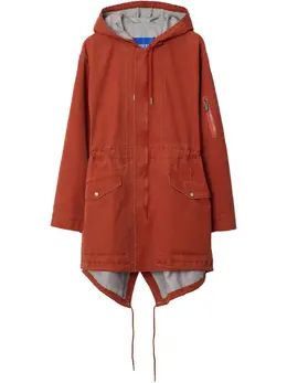 Burberry: Хлопковый пуховик 