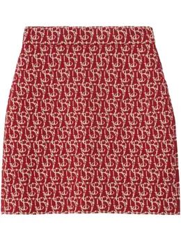Burberry: Жаккардовая юбка 