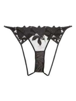 Fleur Du Mal: Чёрные трусы 