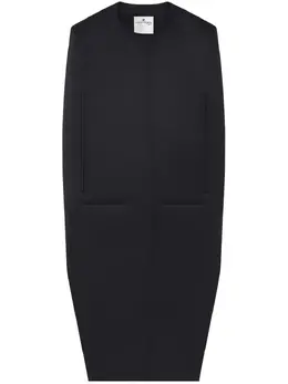Courrèges: Атласное пальто 