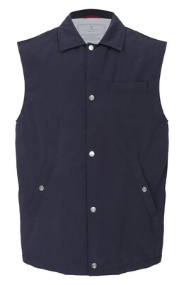 Brunello Cucinelli: Жилет из полиэстера 