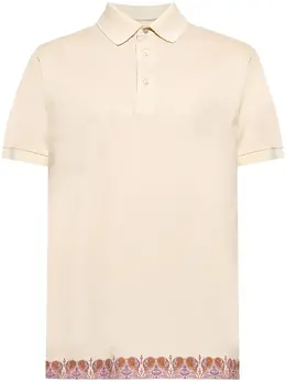 ETRO: Бежевое поло 