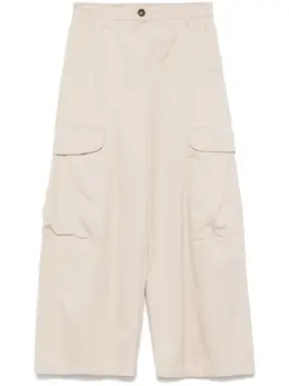 'S Max Mara: Бежевые брюки 