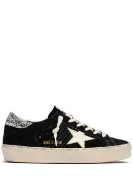 GOLDEN GOOSE: Чёрные кроссовки  Hi Star