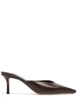 JIMMY CHOO: Тёмные сабо 
