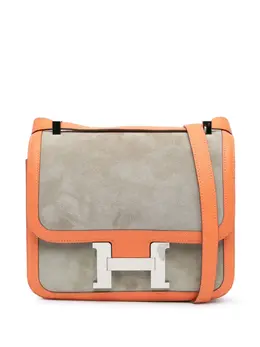 Hermès Pre-Owned: Серая сумка через плечо 
