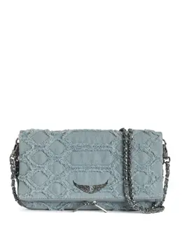 Zadig&Voltaire: Голубой клатч  Rock