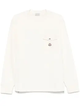 Moncler: Свитшот с длинным рукавом 