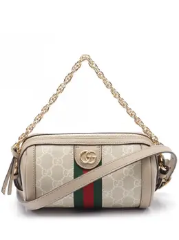 Gucci Pre-Owned: Бежевая сумка 
