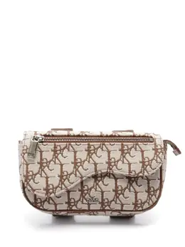 Christian Dior Pre-Owned: Бежевый клатч 
