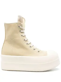 Rick Owens DRKSHDW: Бежевые кроссовки 