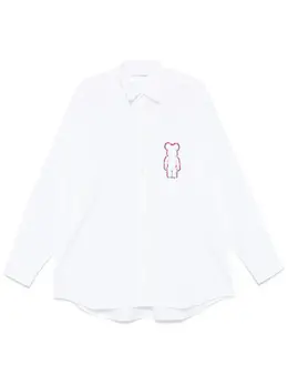 Comme Des Garçons Shirt: Рубашка с принтом 