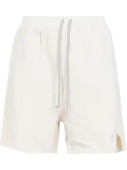 Rick Owens DRKSHDW: Белые шорты 