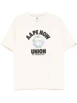 AAPE BY *A BATHING APE®: Футболка с принтом 