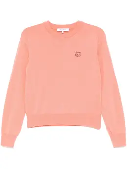 Maison Kitsuné: Красный свитер 