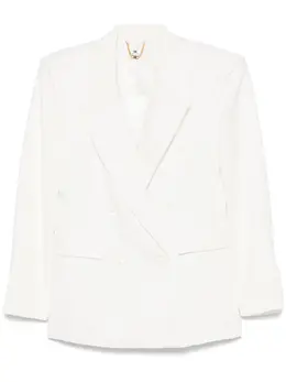 Elisabetta Franchi: Двубортный жакет 