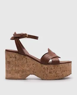 Gianvito Rossi: Коричневі босоніжки 