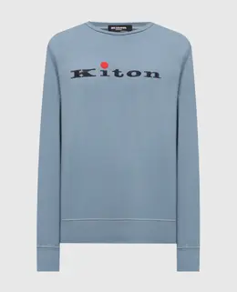 Kiton: Синий свитшот 