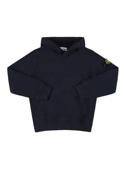 STONE ISLAND JUNIOR: Хлопковый свитшот 