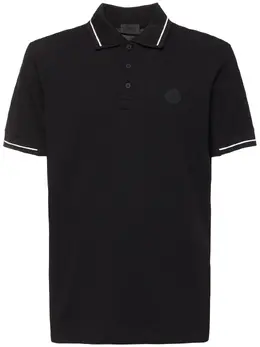 MONCLER: Хлопковое поло 