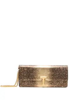 TOM FORD: Коричневый клатч 