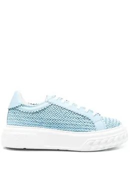 Casadei: Светлые кроссовки 
