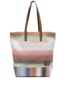 Paul Smith: Сумка-шоппер в полоску 