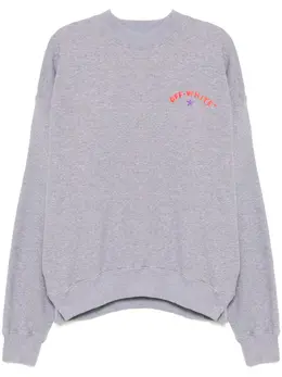 Off-White: Свитшот с принтом 