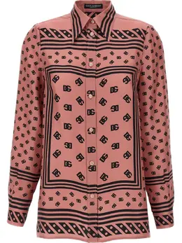Dolce & Gabbana: Шёлковая рубашка 