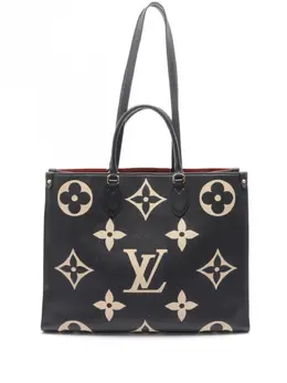 Louis Vuitton Pre-Owned: Чёрная сумка-шоппер 